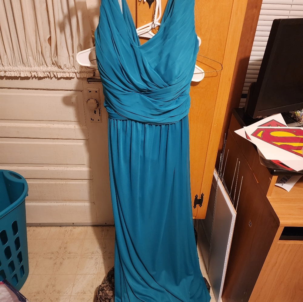 Blue braidmaids dress - Picture 1 of 2